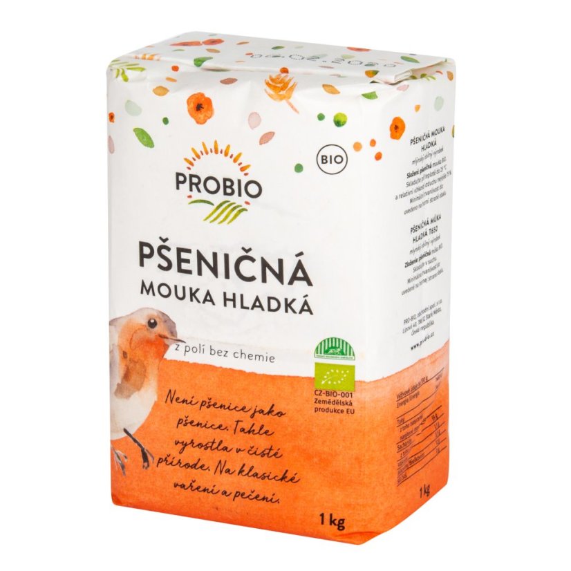 Pšeničná mouka hladká 1 kg