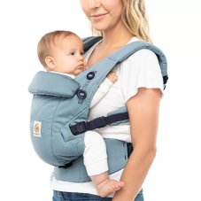 Ergobaby nosítko adapt Soft Touch Cotton - Slate Blue