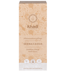 Rostlinná barva na vlasy Bezbarvá - Senna/Cassia 100 g Khadi