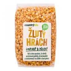 Hrách žlutý půlený 500 g COUNTRY LIFE