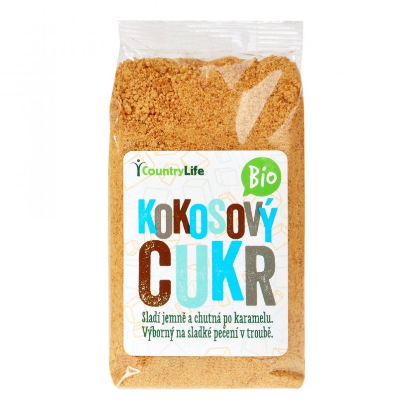 Kokosový cukr 250 g COUNTRY LIFE