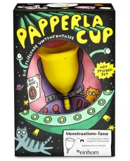 Menstruační kalíšek Papperlacup Einhorn