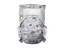 BIO Kalhotková plena s GOTS vel.S (2-6 kg) na suchý zip Breberky
