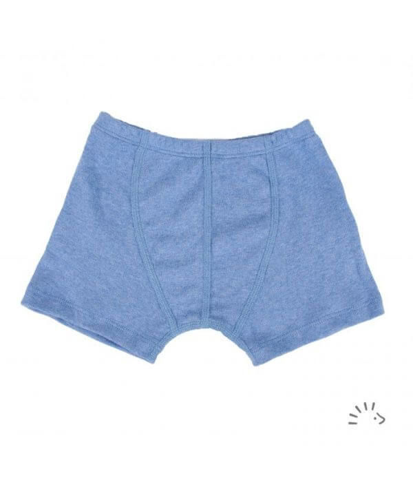 Chlapecké boxerky Iobio - Barva: Blue Melange, Velikost: 122/128
