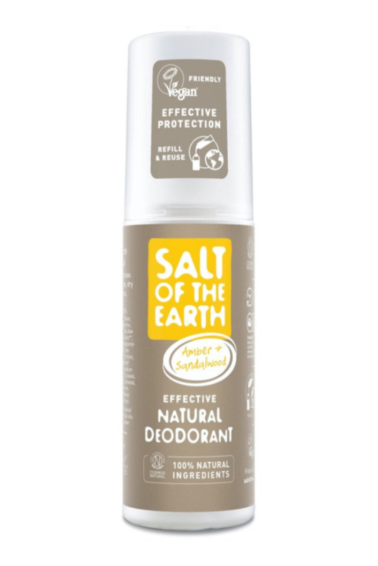 Deo sprej Ambra a Santal 100 ml Salt of the Earth