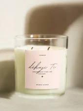 Sójová svíčka - DĚKUJI TI 270 ml Candee Candles