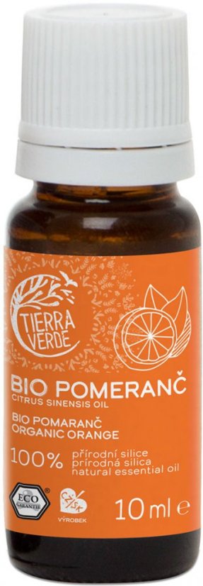 Esenciální olej BIO Pomeranč Tierra Verde