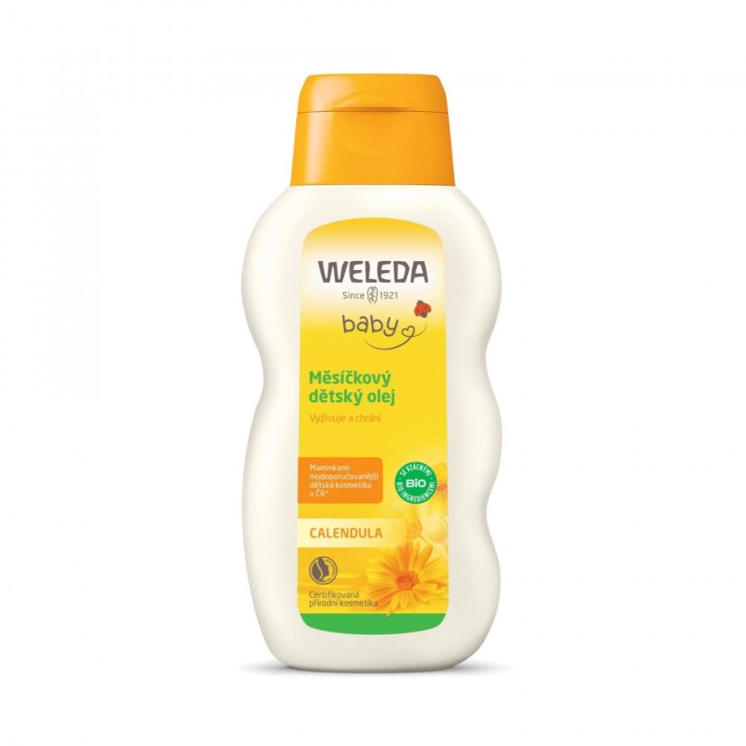 Měsíčkový dětský olej 200 ml WELEDA