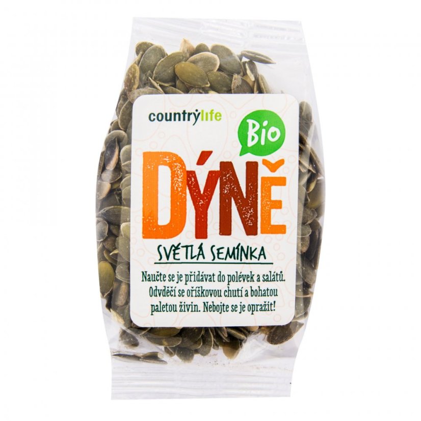 Bio Dýňová semínka světlá 100 g COUNTRY LIFE