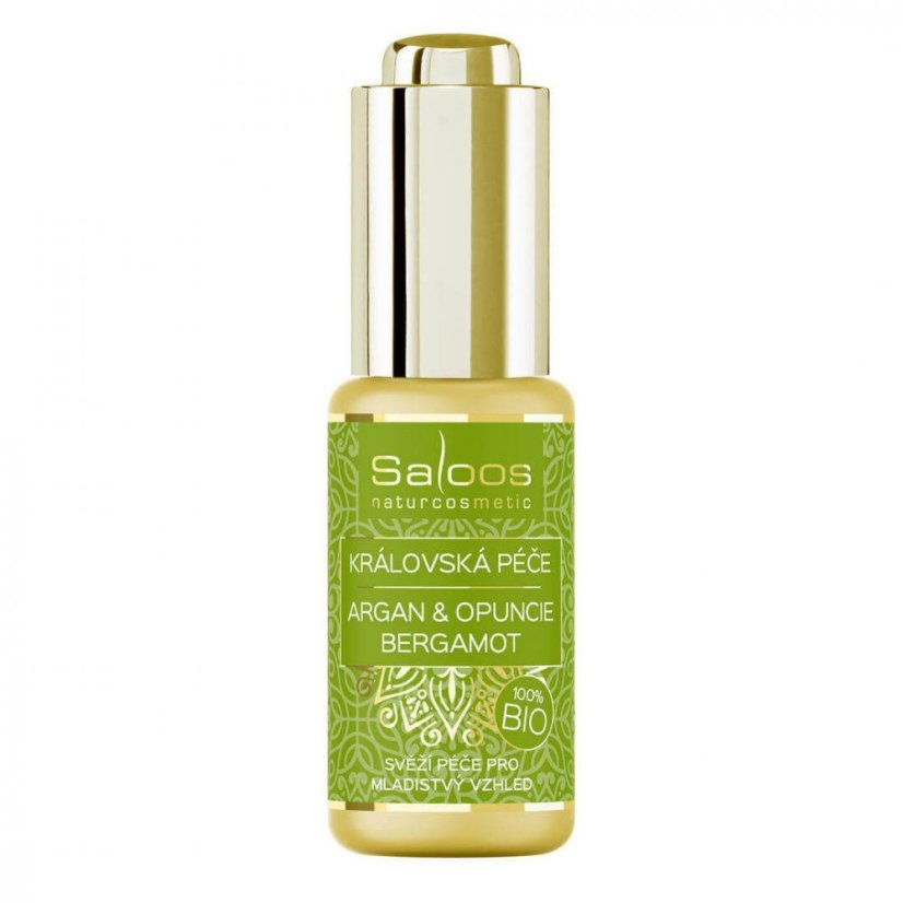 Argan & Opuncie Bergamot Bio 20 ml Saloos