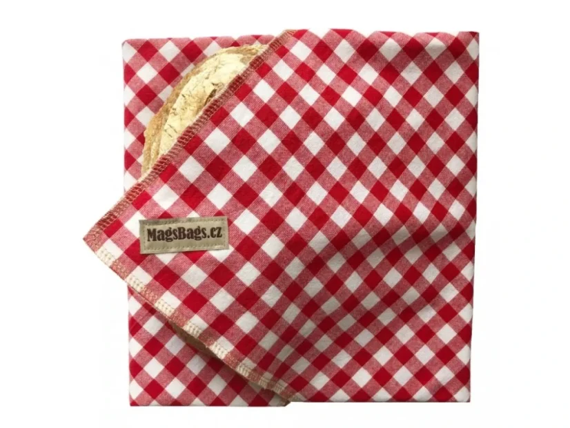 Chlebousek MagsBags - Varianta: Modré akvarelové květy