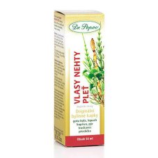 Vlasy – nehty – pleť, originální bylinné kapky, 50 ml DR. POPOV