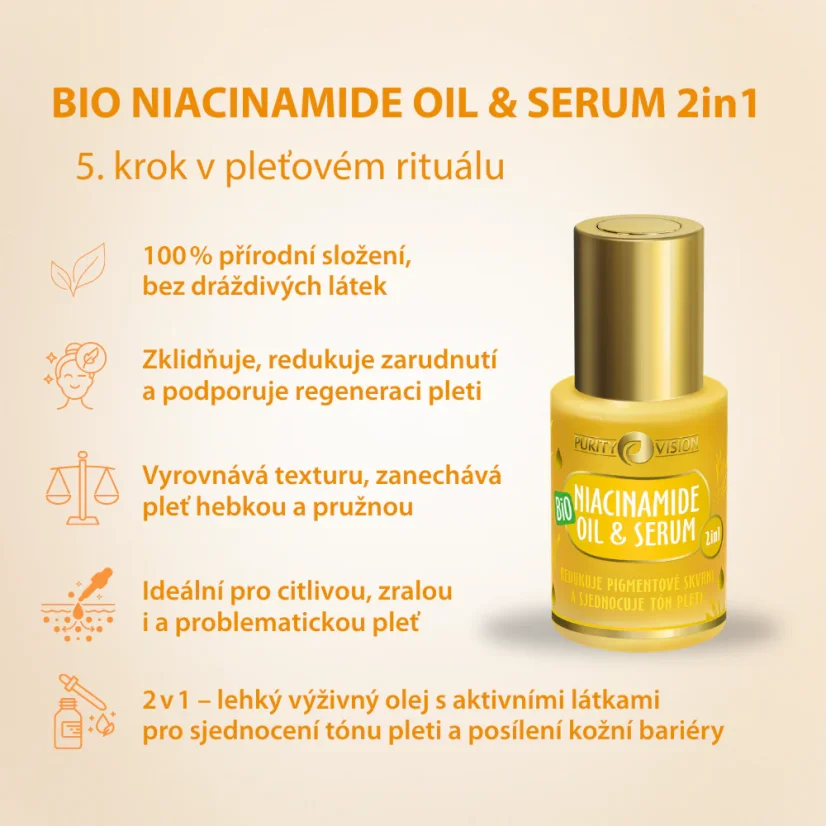 Bio Niacinamide oil&serum 2in1 30 ml Purity Vision