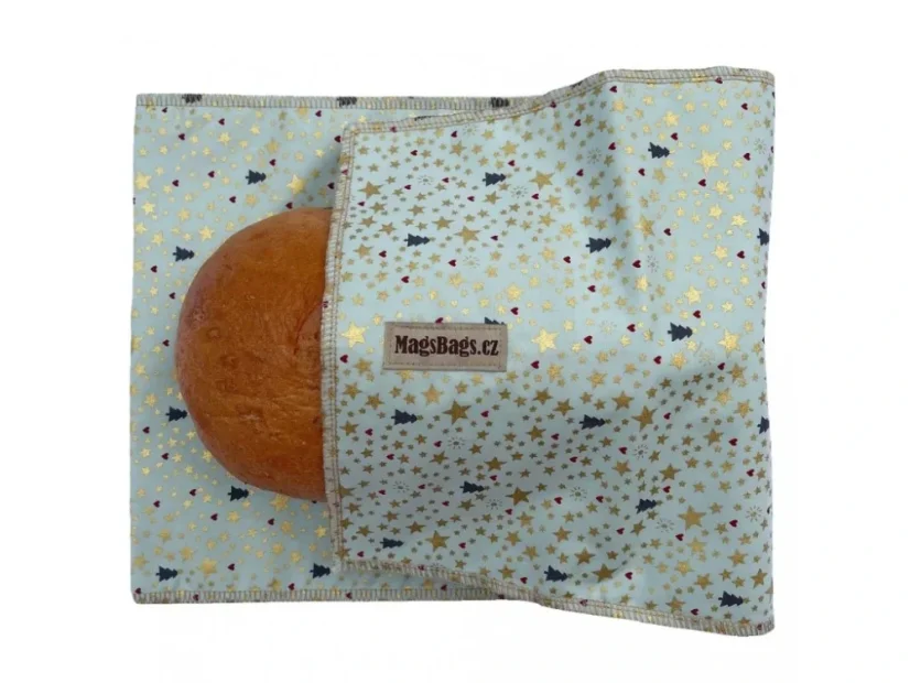 Chlebapsa MagsBags - Varianta: Zelenkavá vánoční