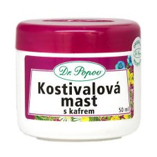Kostivalová mast s kafrem 50 ml DR. POPOV