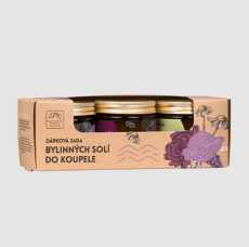 Dárková sada bylinných solí do koupele Pure Harmony