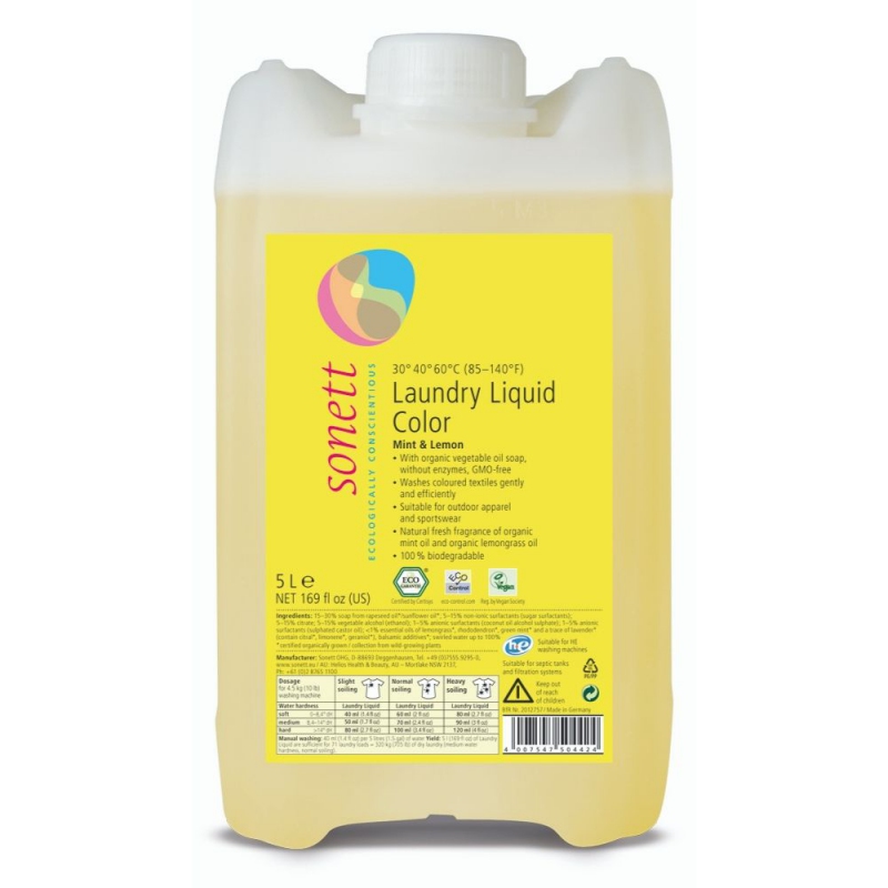 Prací gel máta citron 100 g BEZOBAL SONETT