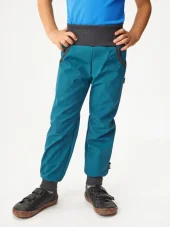 Dětské softshellové kalhoty s fleecem Street, Kobaltová Unuo