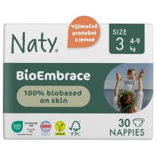 Plenky 3 Bioembrance Midi 4-9 kg (30 ks) Eco by Naty