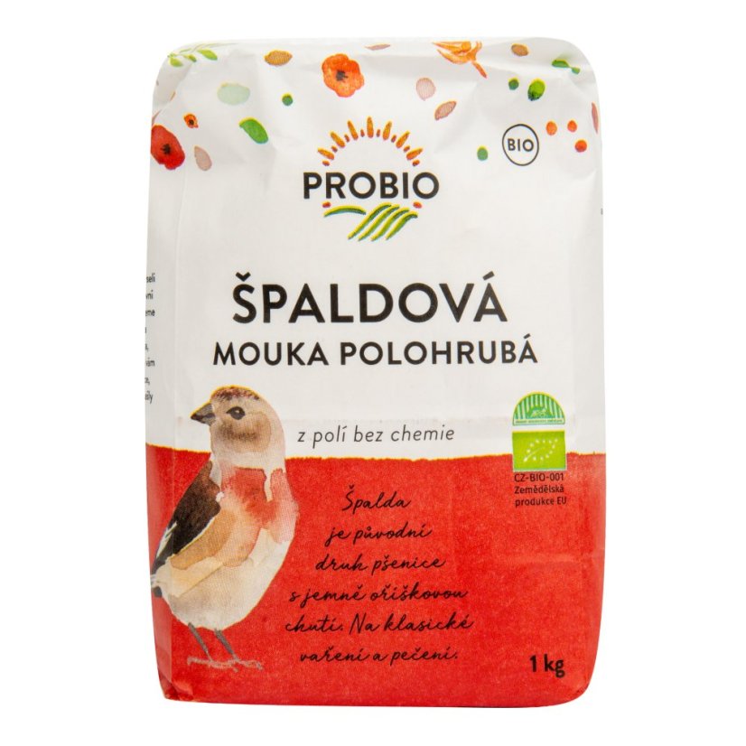 Mouka špaldová polohrubá 1 kg