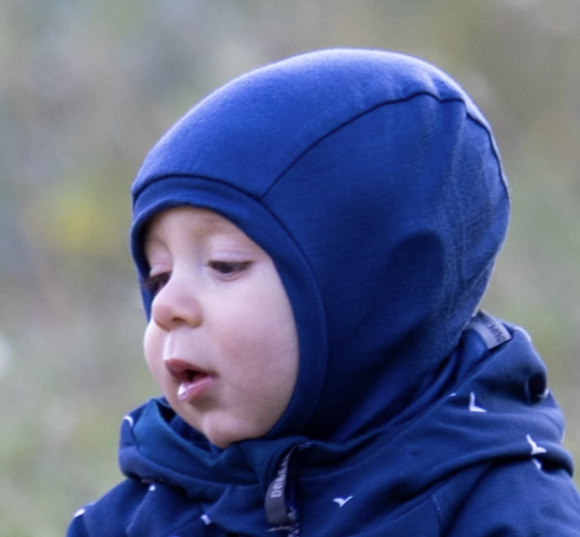 Merino kukla tenká tmavě modrá Dupeto