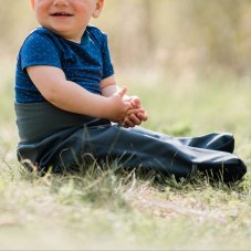 Moje první softshellky Šedé, teplejší s fleecem 74/80/86 Dupeto