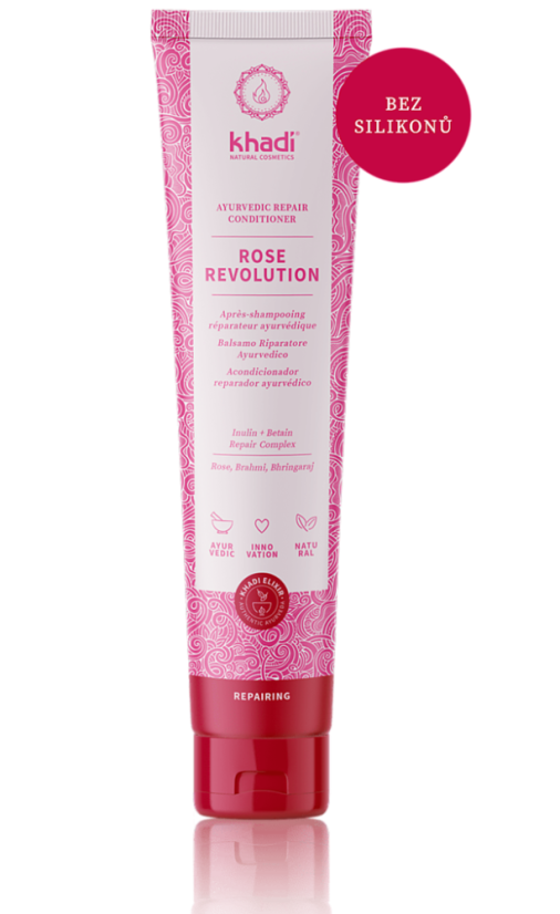 Kondicionér Růže Revolution - reparační, 200 ml KHADI
