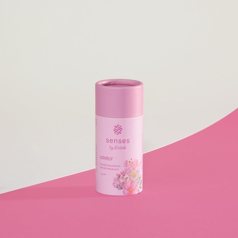 Kvitok tuhý deodorant Lovely 45 ml Senses