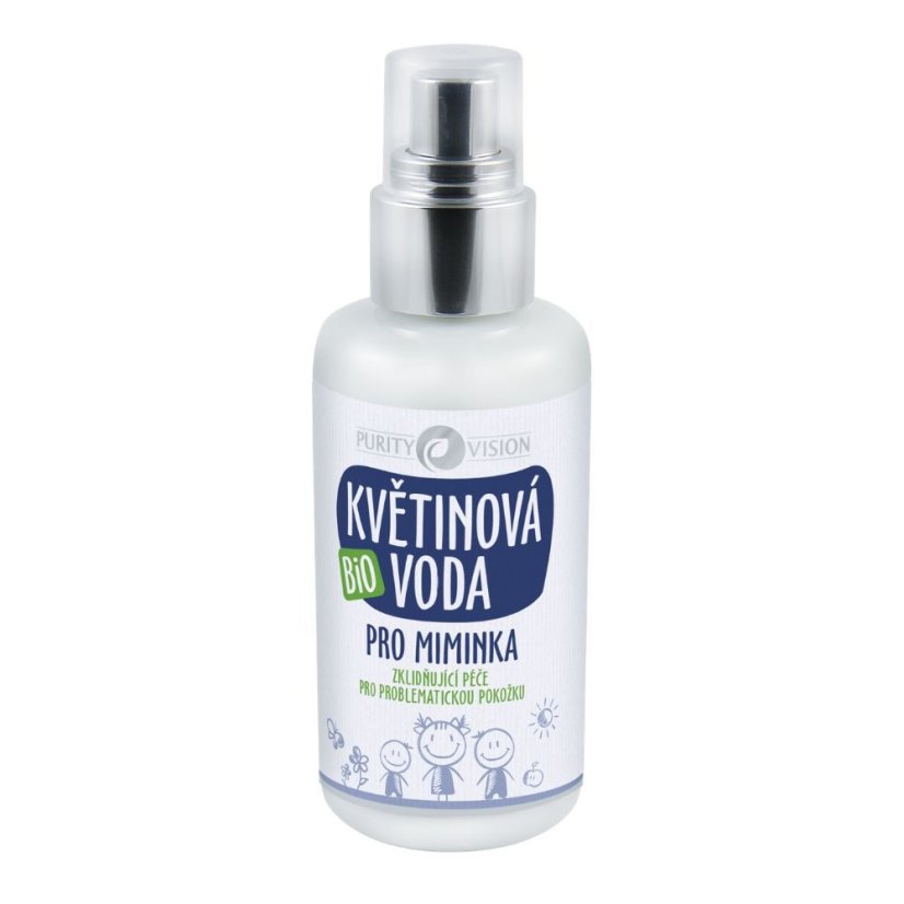 Květinová voda pro miminka BIO 100 ml PURITY VISION