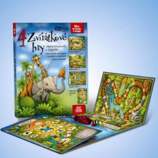 4 zvířátkové hry Duhová kočka