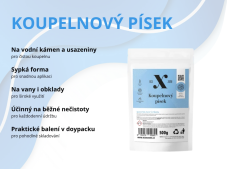 Koupelnový čisticí písek 500 g EcoXzone