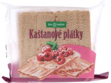 Plátky s kaštany 49 g BIONEBIO
