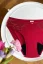 Menstruační kalhotky MODAL Rafinovaná klasika bordó 4/5 Sayu