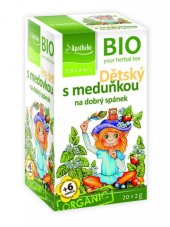Dětský čaj s meduňkou na dobrý spánek 20 x 2g APOTHEKE