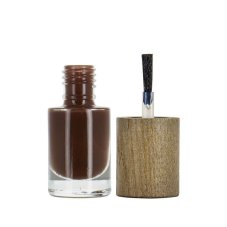 Lak na nehty 61 Wild Spirit - lesklý tmavě hnědý 6 ml Boho