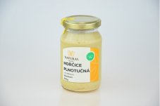 Hořčice plnotučná s fruktózou 250 g NATURAL