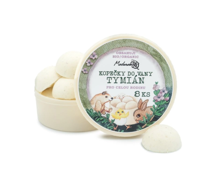 Kopečky do vany Tymián Medárek - Velikost: 30 g