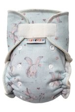 BIO Kalhotková plena s GOTS vel.M (6-15 kg) na suchý zip Breberky