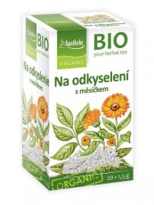 Na odkyselení čaj s měsíčkem 20 x 1,5 g APOTHEKE