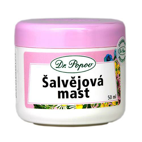 Šalvějová mast 50 ml DR. POPOV