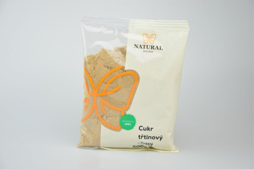 Cukr třtinový - světlý 500 g NATURAL
