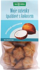 Moje sušenky špaldové s kokosem 130 g BIONEBIO