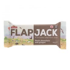 Flapjack čokoláda se zázvorem 80 g WHOLEBAKE