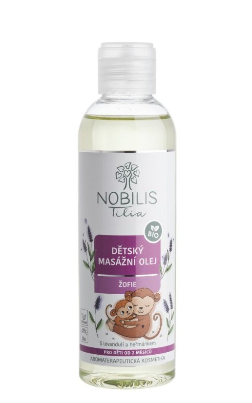 Dětský masážní olej Žofie 200 ml Nobilis