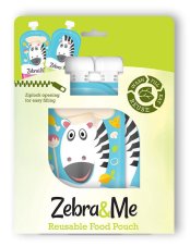 Kapsička na dětskou stravu Kuchař Zebra & Me