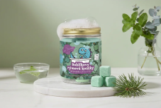 Bublíkovy rýmové šumivé kostky do koupele s probiotiky 180 g Pure Harmony