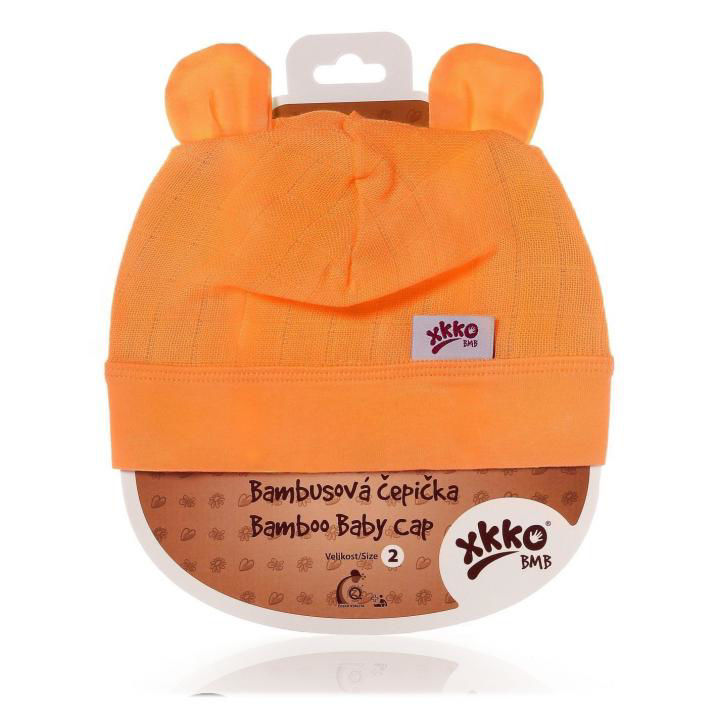 Bambusová čepička pro dívky XKKO - Barva: Lemon, Velikost: velikost 4
