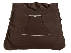 Kapsa fleece hnědá Kibi