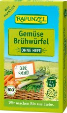 Zeleninový vývar v kostce - bez droždí 84 g RAPUNZEL