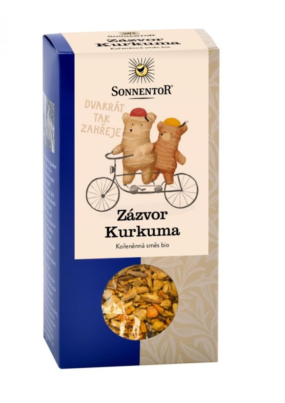 Zázvor Kurkuma 120 g SONNENTOR